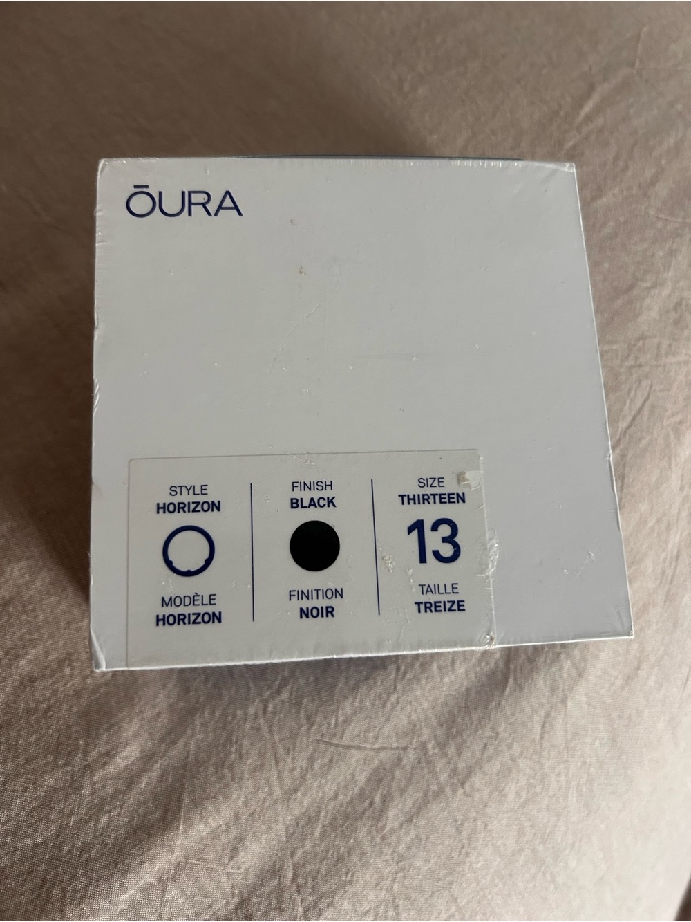 Oura Horizon Ring - Black